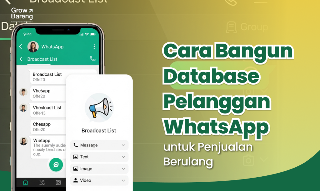 Cara Bangun Database Pelanggan WhatsApp untuk Penjualan BerulangCara Bangun Database Pelanggan WhatsApp untuk Penjualan Berulang